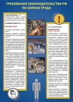Комплект плакатов "Охрана труда на объекте" - fgospostavki.ru - Сергиев Посад