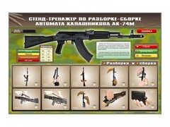 Стенд-тренажер по сборке-разборке автомата Калашникова АК-74М - fgospostavki.ru - Сергиев Посад