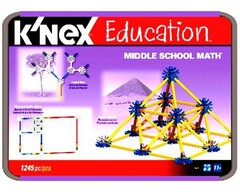 Конструктор Образовательный K'NEX Education "Математика, Алгебра, Геометрия: средняя школа" - fgospostavki.ru - Сергиев Посад