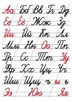 Таблица "Алфавит прописи" - fgospostavki.ru - Сергиев Посад