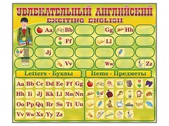 Комплект оборудования "Английский алфавит" с комплектом тематических магнитов - fgospostavki.ru - Сергиев Посад