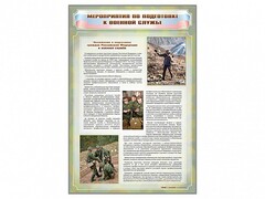 Стенд "Мероприятия обязательной подготовки граждан к военной службе" - fgospostavki.ru - Сергиев Посад