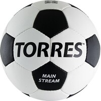 Мяч футбольный TORRES Main Stream (размер 4, синтетическая кожа, тренировочный) - fgospostavki.ru - Сергиев Посад