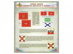 Стенд "Боевое знамя. Символы доблести и славы" - fgospostavki.ru - Сергиев Посад