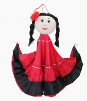 Кукла платковая "Цыганка" - fgospostavki.ru - Сергиев Посад