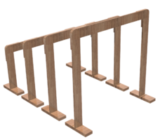 Дуга для подлезания (фанера, 50 сантиметров) - fgospostavki.ru - Сергиев Посад