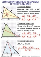 Комплект таблиц Треугольники (19 таблиц) - fgospostavki.ru - Сергиев Посад