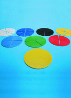 Набор пластин для представления дробей в виде кругов - fgospostavki.ru - Сергиев Посад