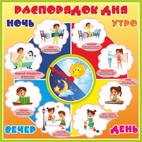 Стенд "Распорядок дня" - fgospostavki.ru - Сергиев Посад