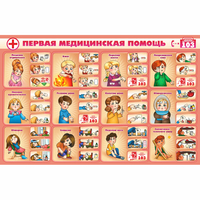 Стенд "Первая помощь" - fgospostavki.ru - Сергиев Посад