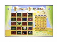 Интерактивный стенд "Музыкальные инструменты" - fgospostavki.ru - Сергиев Посад