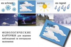 Комплект таблиц "Время" на немецком языке - fgospostavki.ru - Сергиев Посад