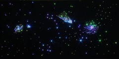 Напольный фиброоптический ковер "Млечный путь" 200х100, 300 точек - fgospostavki.ru - Сергиев Посад