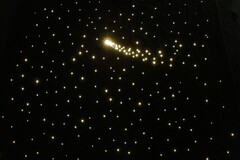 Настенный фибероптический ковер «Звездное небо» 1,45х1,45 м, 120 звезд в комплекте со светогенератором - fgospostavki.ru - Сергиев Посад