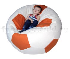 Кресло "Футбольный мяч" с гранулами с чехлом из жаккарда - fgospostavki.ru - Сергиев Посад