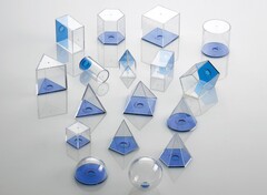 Набор геометрический 5 см (прозрачный) - fgospostavki.ru - Сергиев Посад