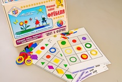 Игровой набор Фребеля "Цвет и форма" (серия "Эксперимент") - fgospostavki.ru - Сергиев Посад