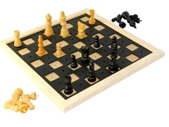 Шахматы тактильные (34х34 см) - fgospostavki.ru - Сергиев Посад