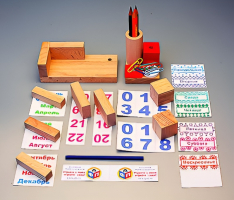 Игровой набор Фребеля "Календарь настольный" - fgospostavki.ru - Сергиев Посад