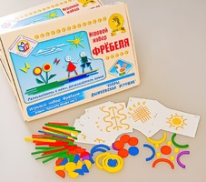 Игровой набор Фребеля "Узоры. Дымковская игрушка" (серия "Красота вокруг нас") - fgospostavki.ru - Сергиев Посад
