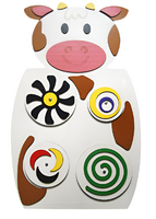 Бизиборд «Белая коровушка» - fgospostavki.ru - Сергиев Посад