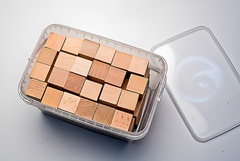 Игровой набор Фребеля "Кубики" (96 шт., бук, серия "Красота вокруг нас") - fgospostavki.ru - Сергиев Посад