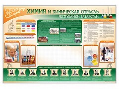 Стенд-уголок "Химия и химическая отрасль Российской Федерации" - fgospostavki.ru - Сергиев Посад