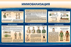 Стенд "Иммобилизация" - fgospostavki.ru - Сергиев Посад