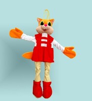 Ростовая кукла "Кошка" - fgospostavki.ru - Сергиев Посад