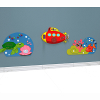 Комплект бизибордов «Подводный мир» 3 в 1 - fgospostavki.ru - Сергиев Посад