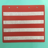 Красный лист-вкладыш в папку ПЕКС БОЛЬШАЯ  для карточек 4*4 см - fgospostavki.ru - Сергиев Посад