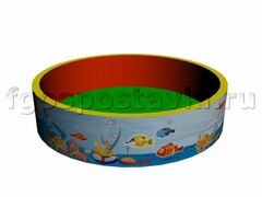 Бассейн круглый с шелкографией - fgospostavki.ru - Сергиев Посад