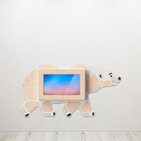 «Медведь» -Декоративная сенсорная панель 32" - fgospostavki.ru - Сергиев Посад