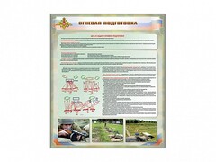 Стенд "Огневая подготовка" Вариант 1 - fgospostavki.ru - Сергиев Посад