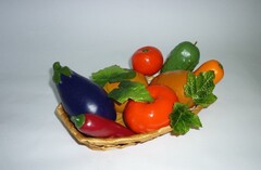 Муляжи "Корзина с овощами" - fgospostavki.ru - Сергиев Посад