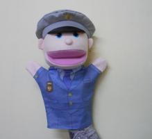 Кукла "Веселый рассказчик" Полицейский - fgospostavki.ru - Сергиев Посад