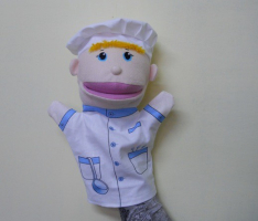 Кукла "Веселый рассказчик" Повар - fgospostavki.ru - Сергиев Посад