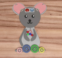 Бизиборд «Мышка-норушка» - fgospostavki.ru - Сергиев Посад