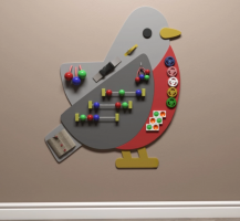 Бизиборд «Перелетный снегирь» - fgospostavki.ru - Сергиев Посад