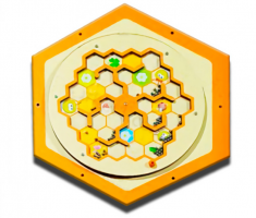 Бизиборд «Пчелиные соты №2» - fgospostavki.ru - Сергиев Посад