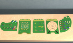 Бизиборд «Крокодил Гена» - fgospostavki.ru - Сергиев Посад