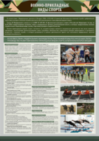 Стенд "Военно-прикладные виды спорта" - fgospostavki.ru - Сергиев Посад