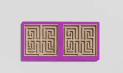 Межполушарная доска №13 фиолетовая - fgospostavki.ru - Сергиев Посад