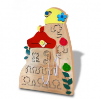 Тактильно-развивающая панель «Уроки письма» - fgospostavki.ru - Сергиев Посад