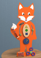 Бизиборд «Мудрая лиса» - fgospostavki.ru - Сергиев Посад