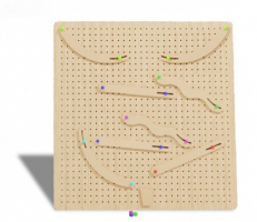 Тактильно-развивающая панель «Веселые горки» - fgospostavki.ru - Сергиев Посад