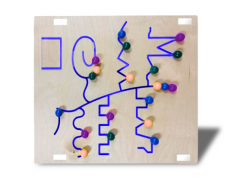 Панель-лабиринт «Петляющие дорожки» - fgospostavki.ru - Сергиев Посад