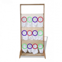 Тактильно-развивающая ширма с кармашками - fgospostavki.ru - Сергиев Посад