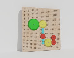 Тактильно–развивающая панель «Механика» - fgospostavki.ru - Сергиев Посад