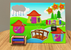 Тематическая настенная панель «Кто где живет» - fgospostavki.ru - Сергиев Посад